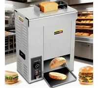 Giuggiolared Grille-Pain Convoyeur 2000W Toaster Professionnel Grille-Pain, Épaisseur Réglable 14.2-22.6MM/12.2-20.6MM, 50-300℃ Réglable, pour Restaurants et Boulangeries Modernes