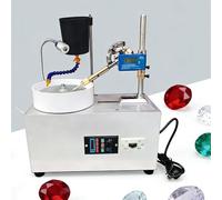 Giuggiolared Machine à Facettes de Gemmes avec Moteur Cuivre et Éclairage LED, Machine de Polissage de Roche à Facettes Gemmes Polisseuse d'angle pour Pierres Précieuses & Verre, 2800 RPM