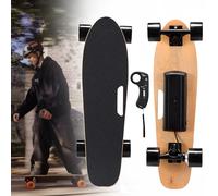 Giuggiolared Planche de Skate Électrique et Skate Électrique, Moteur Brushless 350W, Montée 15%, Télécommande sans Fil, Vitesse Max 22km/h, Autonomie 8km, pour Commutes et Fun Rides