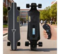 Giuggiolared Skate Electrique avec Télécommande, Planche de Skate électrique, autonomie Jusqu’à 16/22/30 km, Vitesse Max 35 km/h, adapté aux Adolescents comme aux Adultes Actifs C-30km