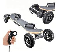 Giuggiolared Skateboard Électrique Tout Terrain, 1650W Double Moteur, Roues Gonflables 7,8 Pouces, Vitesse 40KM/H, Longboard Électrique Adulte, Charge 150KG, Bois d'Érable 12 Couches A