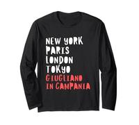 Giugliano in Campania Lover Italy Holiday Souvenir Fun Tee Manche Longue