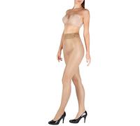 Giulia Collants avec ceinture en dentelle 20, 40, 100 deniers pour femme - Beige - 40