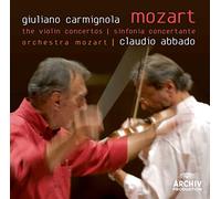 Giuliano Carmignola - Mozart : Les concertos pour violon - Symphonie concertante