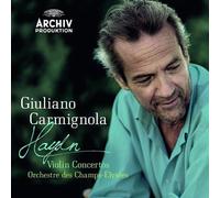 GIULIANO CARMIGNOLA "VIOLINKONZERTE 1-4 (GA)" CD NEW