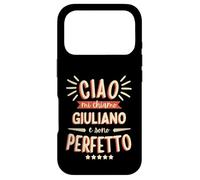 Giuliano Idea Regalo Personalizzata Nome Divertente Coque pour iPhone 17 Pro