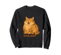 Giuliano The Oat Flake Cat I Don't Get Angry Sweatshirt