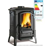 Giulietta 16 6,5 kW Poêle à bois noir anthracite