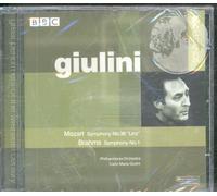 Giulini - Mozart : Symphonie N°36 "Linz" - Brahms : Symphonie N°1, Op.68