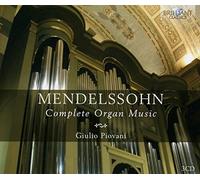 GIULIO PIOVANI - COMPLETE ORGAN MUSIC 3 CD NEUF MENDELSSOHN BARTHOLDY,FELIX