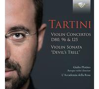 GIULIO PLOTINO LACC - TARTINI VIOLIN CONCERTOS D80 - CD - G3z