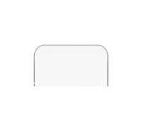 Giuneuow Étui PC Dur Transparent pour Switch 2 Slim Anti-Scratch Shell Clear Plaque de Face pour la Cale de Chargement