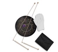 Giuneuow Kit de de Sourcier en Cuivre, 2 de Sourcier en Cuivre Pur à 99,9% pour la Divination Aquatique, la Recherche D'Or et les Questions par Oui ou par Non.