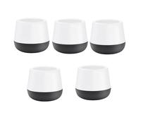 Giuneuow Pots Succulents Pot de Plante à Arrosage Automatique de 3 Pouces Pots de Jardinière de Cactus avec Mini Pots de Drainage pour Toutes Les Plantes D'Intérieur 6 Pièces 6 Pièces