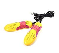 Giuneuow Sèche-Chaussures en Forme de Voiture de Course Protecteur de Pieds Désodorisant pour Botte Désodorisant Appareil de Déshumidification avec Chauffe-Lumière Voilet 18W (A) Prise UE