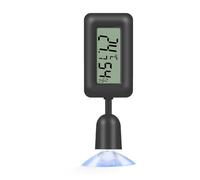 Giuneuow Thermomètre Hygromètre pour Reptile avec Ventouse pour Terrarium Accessoires pour Reptile pour Humidificateur, Thermostat pour Terrarium Reptile