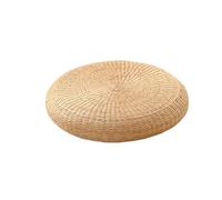 GIUPLOKID Coussin Tatami en Paille, Coussin Assis en Tatami de Paille for la méditation Yoga 30x30x6cm à 40x40x6cm(40X40X6cm)