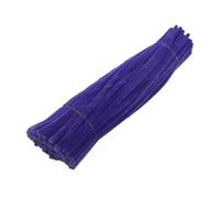 GIUPLOKID Cure-Pipes pour Loisirs créatifs, Cure-Pipes à Tige en Chenille Multicolore 30 cm Paquet de 10 50 100 pièces(13,50PCS)