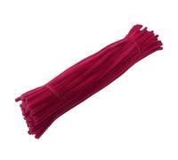 GIUPLOKID Cure-Pipes pour Loisirs créatifs, Cure-Pipes à Tige en Chenille Multicolore 30 cm Paquet de 10 50 100 pièces(4,50PCS)