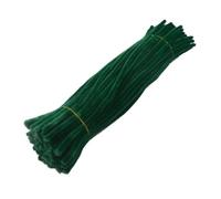 GIUPLOKID Cure-Pipes pour Loisirs créatifs, Cure-Pipes à Tige en Chenille Multicolore 30 cm Paquet de 10 50 100 pièces(18,50PCS)