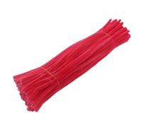 GIUPLOKID Cure-Pipes pour Loisirs créatifs, Cure-Pipes à Tige en Chenille Multicolore 30 cm Paquet de 10 50 100 pièces(5,50PCS)