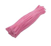 GIUPLOKID Cure-Pipes pour Loisirs créatifs, Cure-Pipes à Tige en Chenille Multicolore 30 cm Paquet de 10 50 100 pièces(8,50PCS)