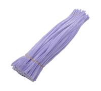 GIUPLOKID Cure-Pipes pour Loisirs créatifs, Cure-Pipes à Tige en Chenille Multicolore 30 cm Paquet de 10 50 100 pièces(11,50PCS)