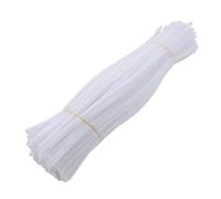 GIUPLOKID Cure-Pipes pour Loisirs créatifs, Cure-Pipes à Tige en Chenille Multicolore 30 cm Paquet de 10 50 100 pièces(1,50PCS)