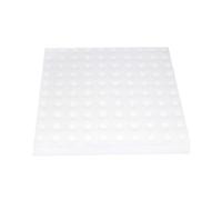 GIUPLOKID Éponges de Culture hydroponiques, Blanc 250x250x25mm d'éponge hydroponique sans Sol de semis for la pépinière d'usine