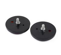 GIUPLOKID Réflecteurs pour poteaux de Portail, Réflecteurs Ronds for Poteaux De Portail Multicolore 6cm 4 Pièces(White)