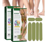 Giurui Lot de 2 patchs de réduction de la cellulite à base de plantes pour les jambes, les jambes, les patchs de réduction de la cellulite pour le ventre, les cuisses, les jambes