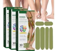 Giurui Lot de 3 patchs de réduction de la cellulite à base de plantes pour les jambes, les jambes, les patchs de réduction de la cellulite pour le ventre, les cuisses, les jambes