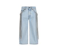 Giuseppe Di Morabito - Cropped Jeans - Femme - Jeans - Bleu - Taille: W27