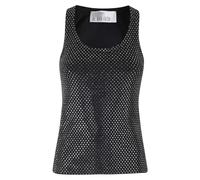 Giuseppe Di Morabito - Crystal Tank Top - Femme - Tops - Noir - Taille: 40 FR