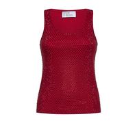 Giuseppe Di Morabito - Crystal Top - Femme - Tops - Rouge - Taille: 40 FR