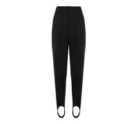 Giuseppe Di Morabito - Pantalon Taille Haute en Toile Torsadée - Femme - Pantalons - Noir - Taille: 38 FR