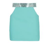 Giuseppe Di Morabito - Robe Élégante en Satin - Femme - Tops - Bleu - Taille: 40 FR