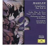 GIUSEPPE/POL SINOPOLI - SINFONIEN 8,10 2 CD NEUF