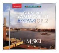 Giuseppe Sammartini – 6 Concertos en Sept Parts Op 2 – Dynamic
