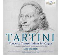 Luca Scandali – Tartini : Concerto Transcriptions for Organ – CD – Edel