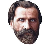 Giuseppe Verdi (Beard) Big Head. Masque Plus Grand Que Nature.