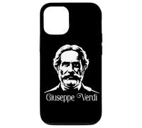 Giuseppe Verdi Compositeur Silhouette Musique Classique Opéra Coque pour iPhone 12/12 Pro
