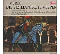 Giuseppe Verdi - Die Sizillianische Vesper, Chor Und Symphonie-Orchester Des Hessischen Rundfunks , Dirigent: Kurt Schröder [3x Vinyl LP]