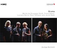 Acelga Quintett – Drama. Œuvres et arrangements pour quintette à vent – CD – Import – Walter Genuin