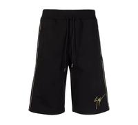 Giuseppe Zanotti - Shorts Bermuda Élégants en Coton Noir - Homme - Shorts - Noir - Taille: L