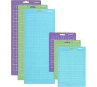 GIUSOBG Accessoires Variety Grip Lot de 6 tapis de découpe pour Cricut Joy (4,5" x 12", 4,5" x 6,5", 6 pièces) avec grille pour cartes, papier, film vinyle, traceur, colle de qualité supérieure