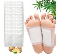 GIUSOBG Detox Foot Patches 40 Pièces Patch Detox Pieds Detox Foot Patches Nettoyage Profondeur Deep Cleansing Patch Pieds Patch Detox Pieds 100% naturel Patchs Favorise Circulation Sanguine