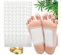 GIUSOBG Detox Foot Patches 60 Pièces Patch Detox Pieds Detox Foot Patches Nettoyage Profondeur Deep Cleansing Patch Pieds Patch Detox Pieds 100% naturel Patchs Favorise Circulation Sanguine