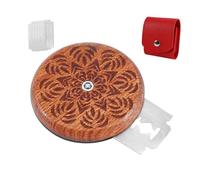 GIUSOBG lames de Lame A Pain Boulanger Slashing Outil avec 15 Lames, un Excellent Cadeau Pour les Fabricants de Pain et de Baguette Artisanaux (Motif de lys)