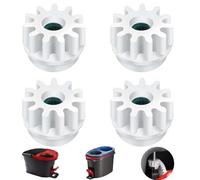 GIUSOBG Lot de 4 balais à Pédale pour Vileda Seau Rotation Roulement Embrayage Pignons Rechange Compatibles avec Ocedar Utilisé Roulement de Pédale à Embrayage Unique et Le kit de pignon Dengrenage